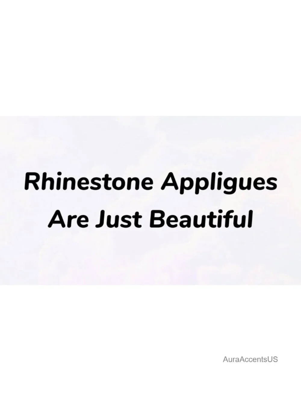 N/A this rhinestone